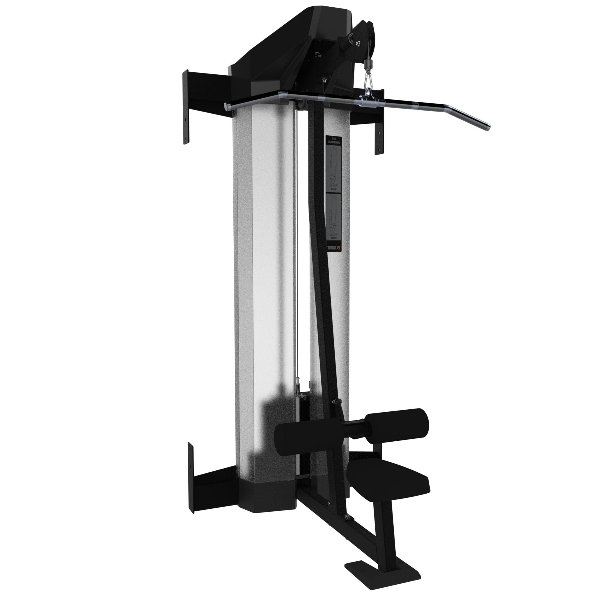 tor-demo, 1,2 m (4 Fuß) Lat Pulldown Station Modul