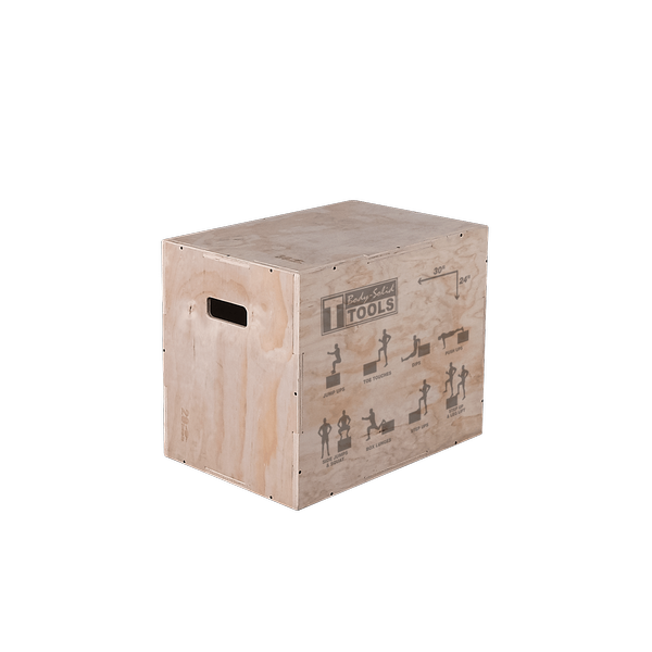 Body Solid, 3-in-1-Holz-Plyo-Box