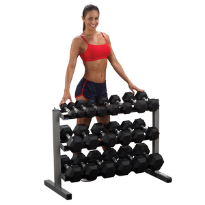 Body Solid, 3-stufiges Kurzhantelregal