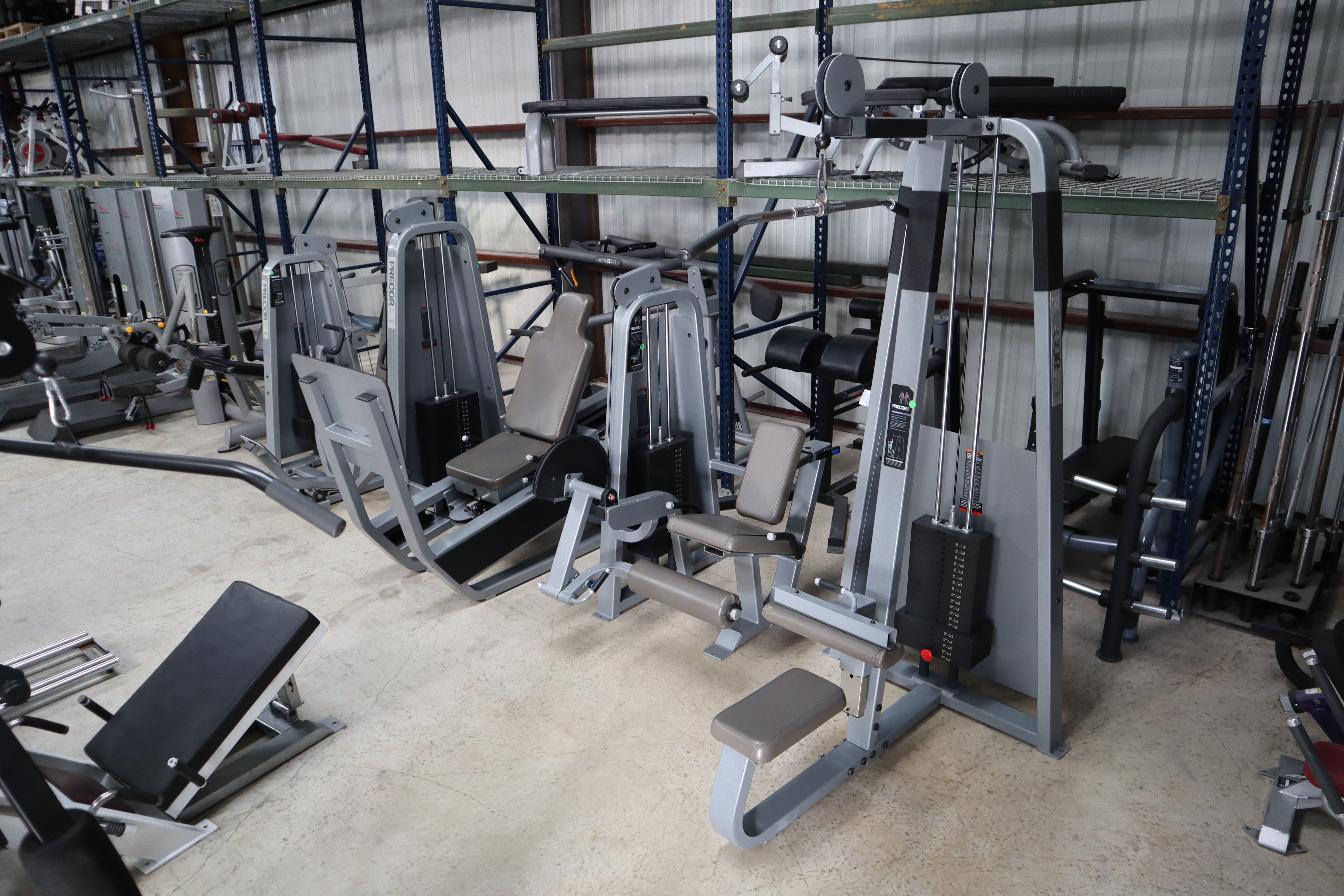 Precor, 4 Stück Precor Icarian Selectorized Strength Circuit (Refurbished) *Total Body*