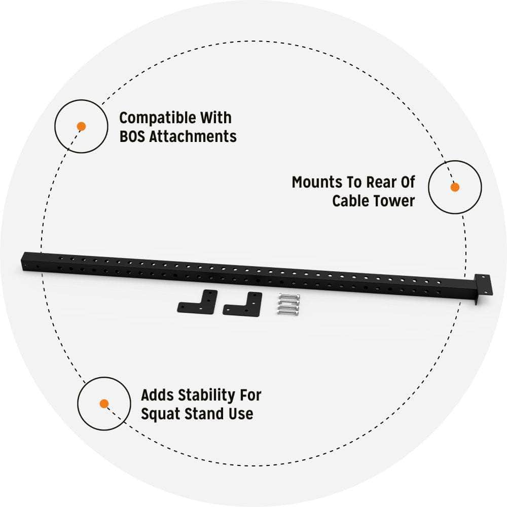 Glocken aus Stahl, Bells Of Steel Back Upright Attachment