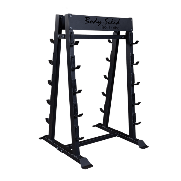 Festkörper, Body Solid Fixed Barbell, Fixed Curl Bar Rack - SBBR100