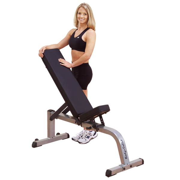 Festkörper, Body Solid GFI21 Flat Incline Workout Bench | Body Basics