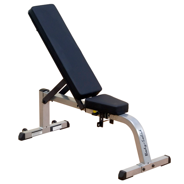 Festkörper, Body Solid GFI21 Flat Incline Workout Bench | Body Basics