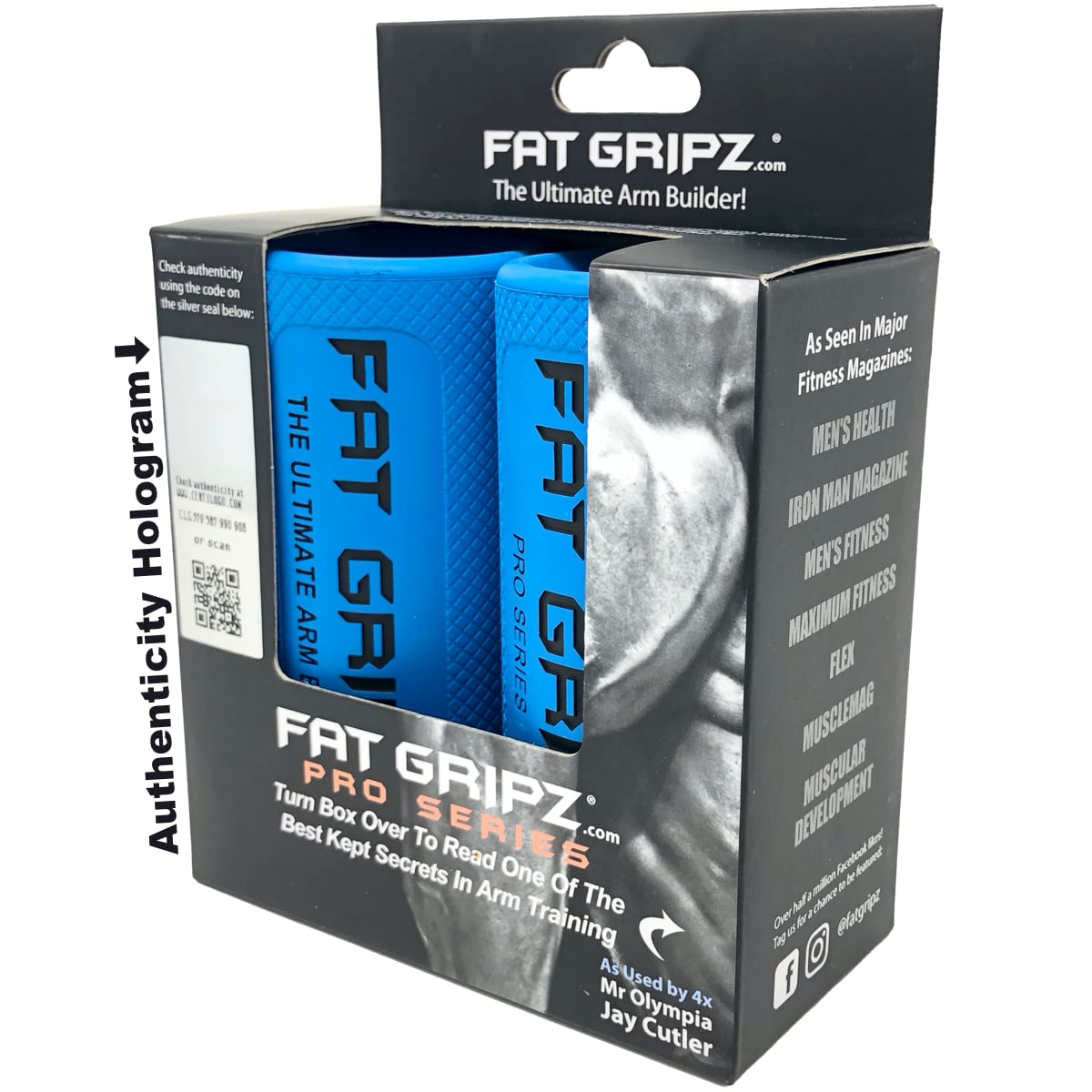 Fette Gripz, Fat Grips Pro Serie Original Blau