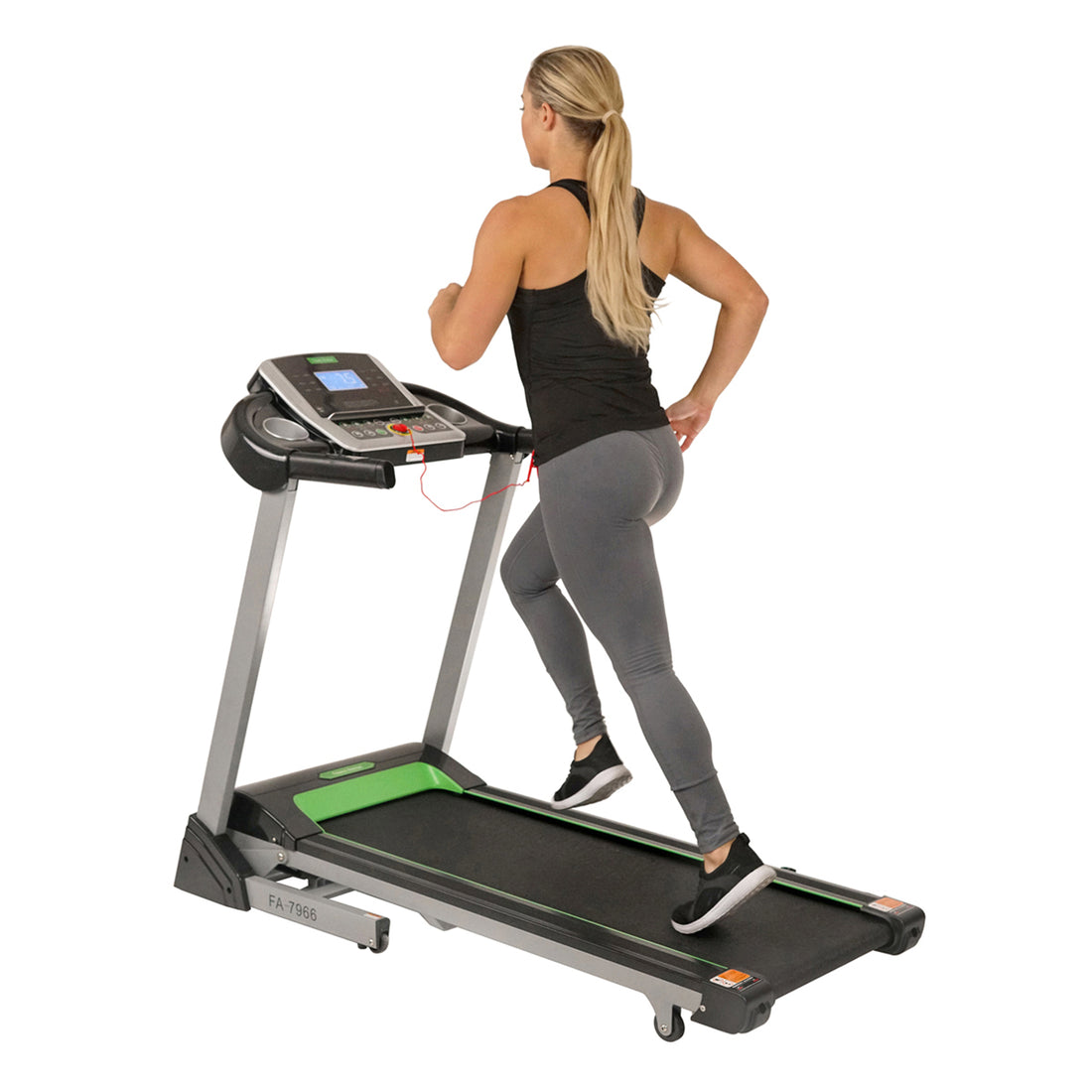 Sunny Gesundheit und Fitness, Fitness Avenue Laufband mit automatischer Neigung - FA-7966