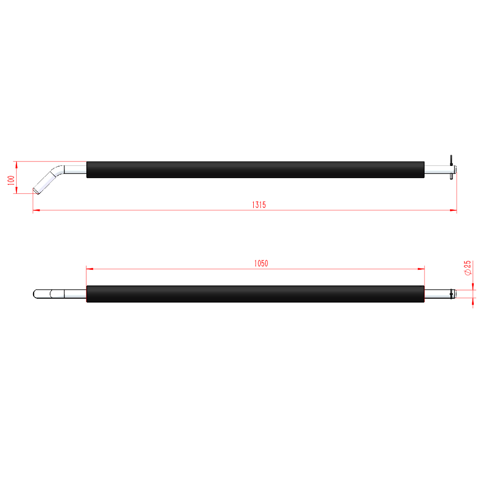 Kraft USA, Force USA 4FT Pin & Pipe Safeties (Paar)