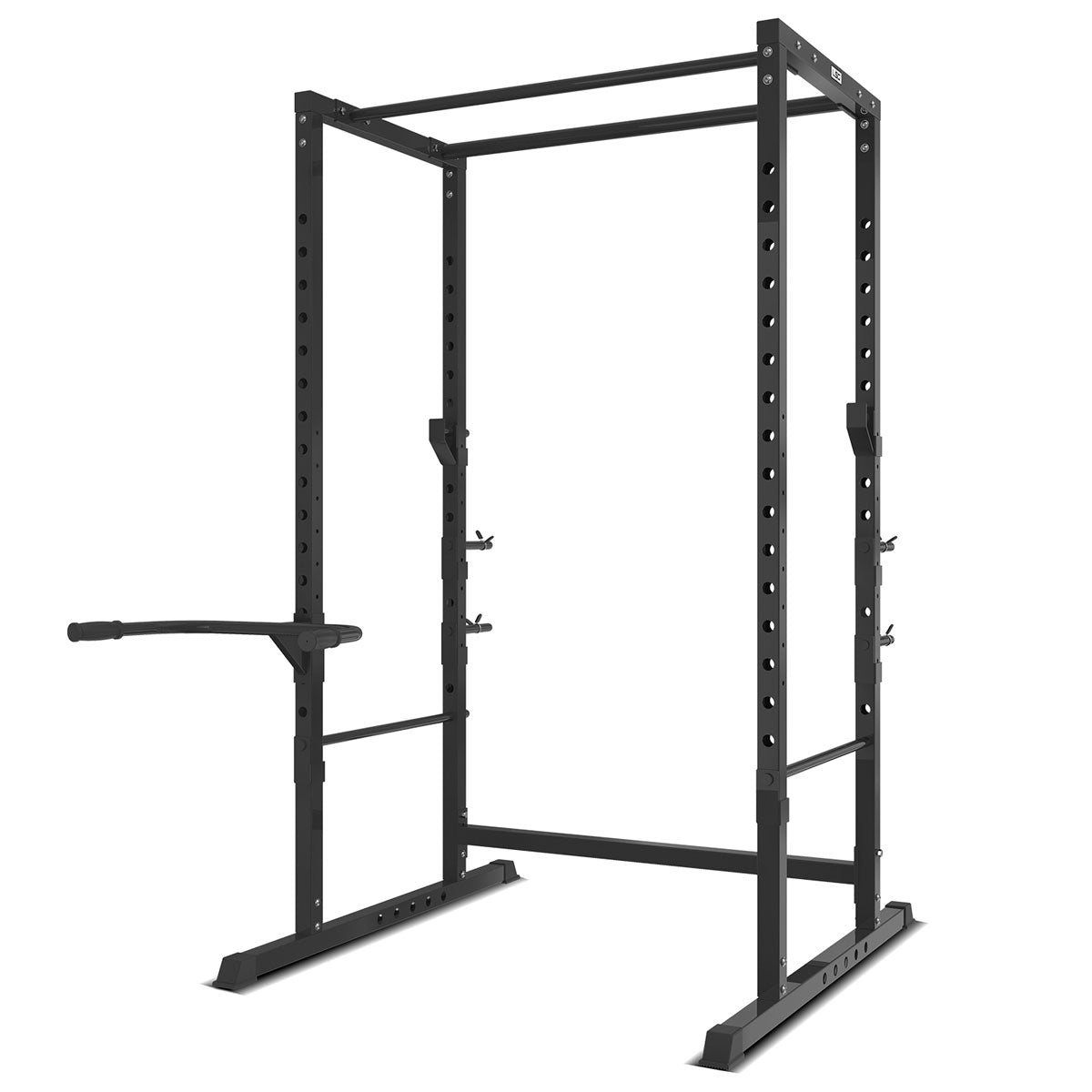 LSG Fitness, GBH-300 Power Rack + GBN-006 14-stufige FID-Trainingsbank + 90kg Gewichtssatz Paket