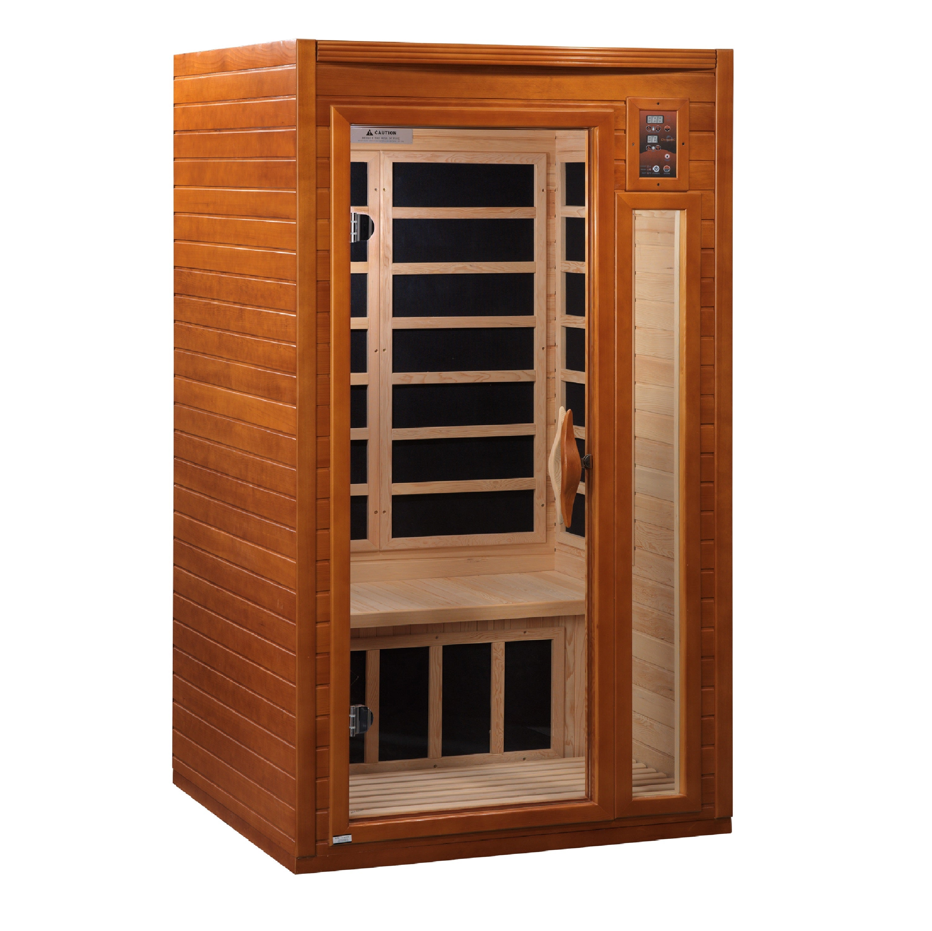 Goldene Designs, Golden Design Dynamic Barcelona 1-2-Personen-Niedrig-EMF-Fern-Infrarot-Sauna - DYN-6106-01