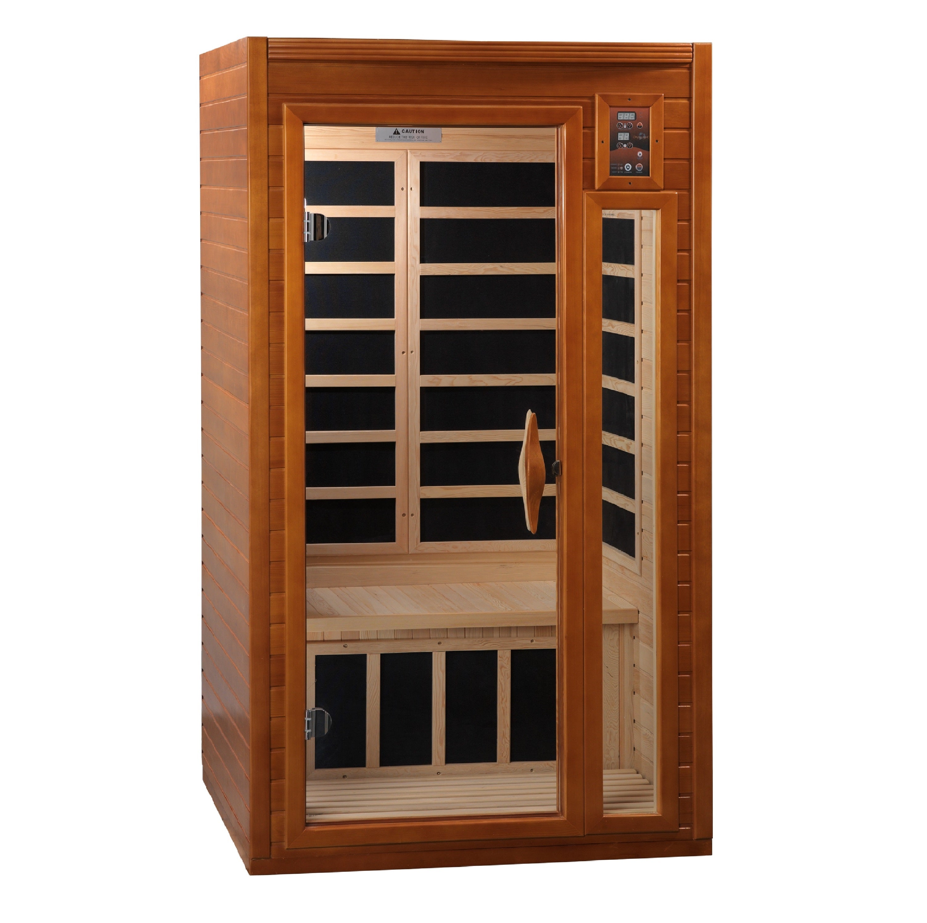 Goldene Designs, Golden Design Dynamic Barcelona Elite 1-2-Personen Ultra Low EMF Ferninfrarot-Sauna - DYN-6106-01 Elite