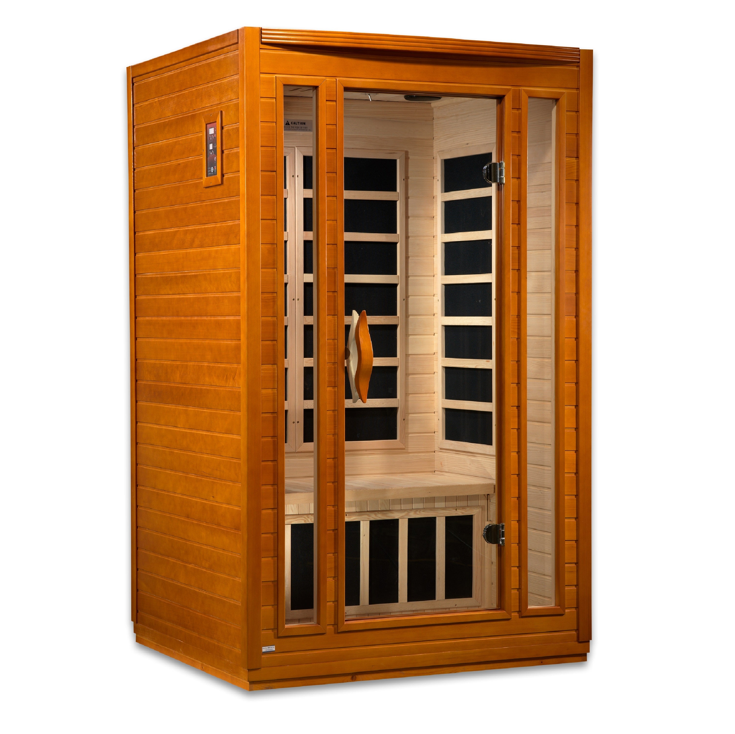 Goldene Designs, Golden Design Dynamic San Marino 2-Personen-Niedrig-EMF-Ferninfrarot-Sauna - DYN-6206-01