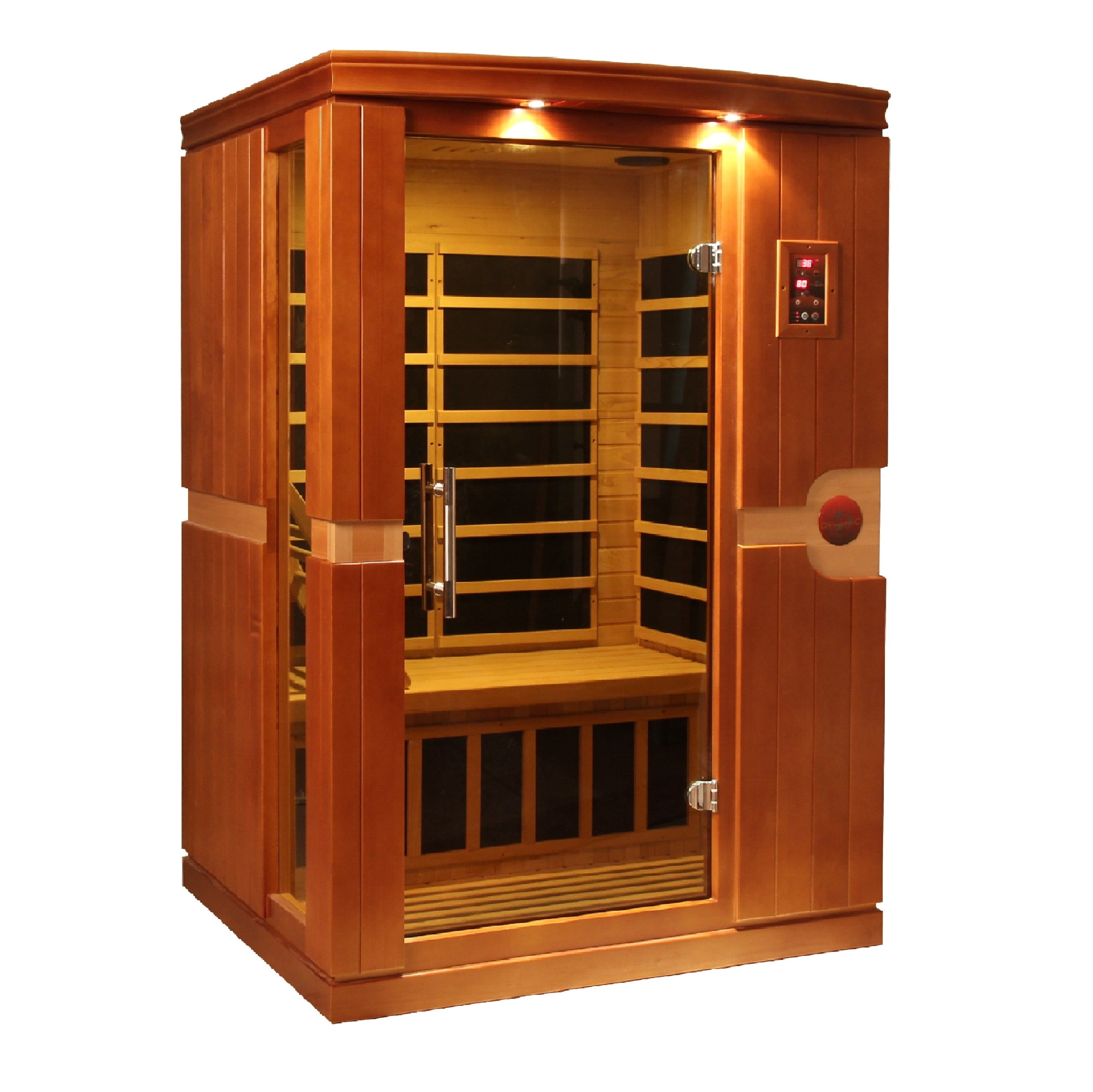 Goldene Designs, Golden Design Dynamic Venice 2-Personen-Niedrig-EMF-Ferninfrarot-Sauna - DYN-6210-01