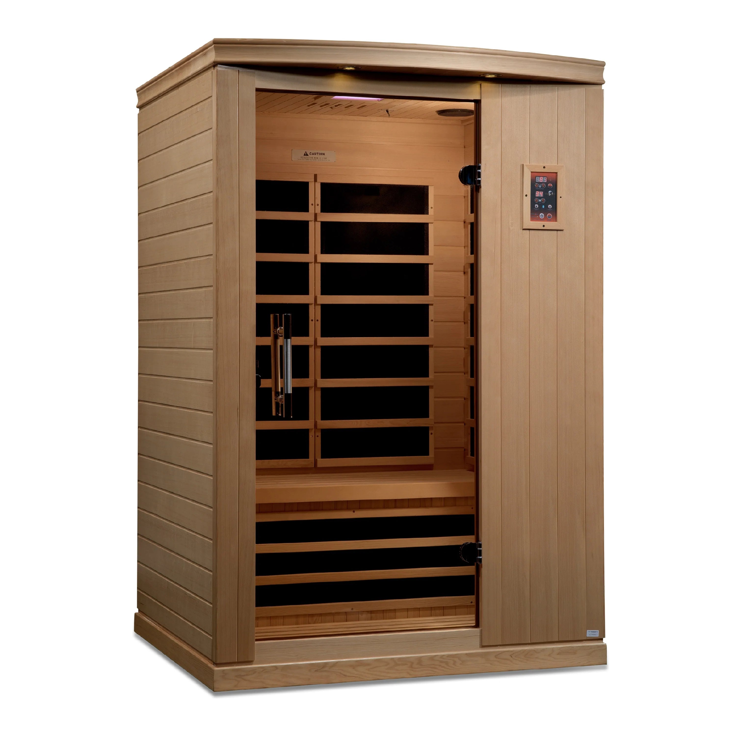 Goldene Designs, Golden Design Dynamic Venice Elite 2 Personen Ultra Low EMF FAR Infrarot Sauna- DYN 6210-01 Elite