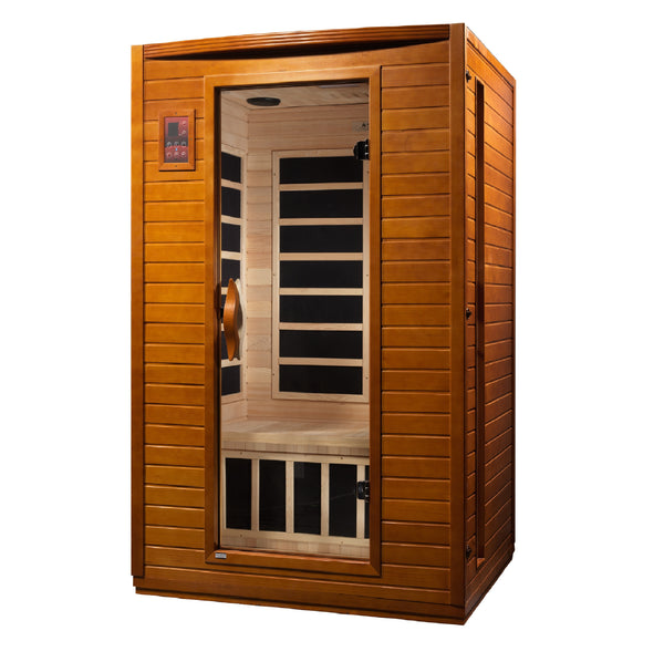 Goldene Designs, Golden Design Dynamic Versailles 2-Personen-Niedrig-EMF-Ferninfrarot-Sauna - DYN-6202-03