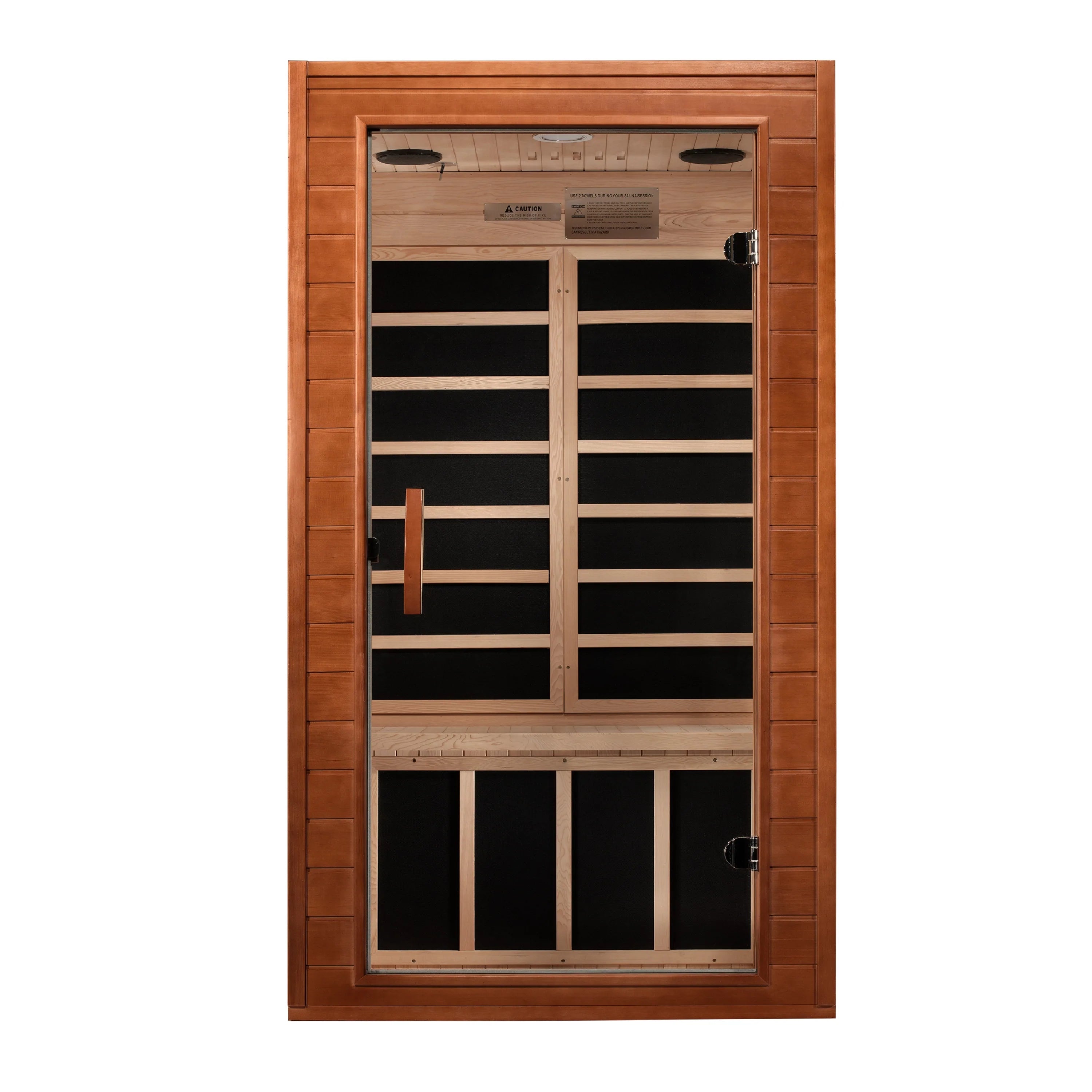 Goldene Designs, Golden Designs Avila 1-2 Person Low EMF FAR Infrarot-Sauna- DYN-6103-01