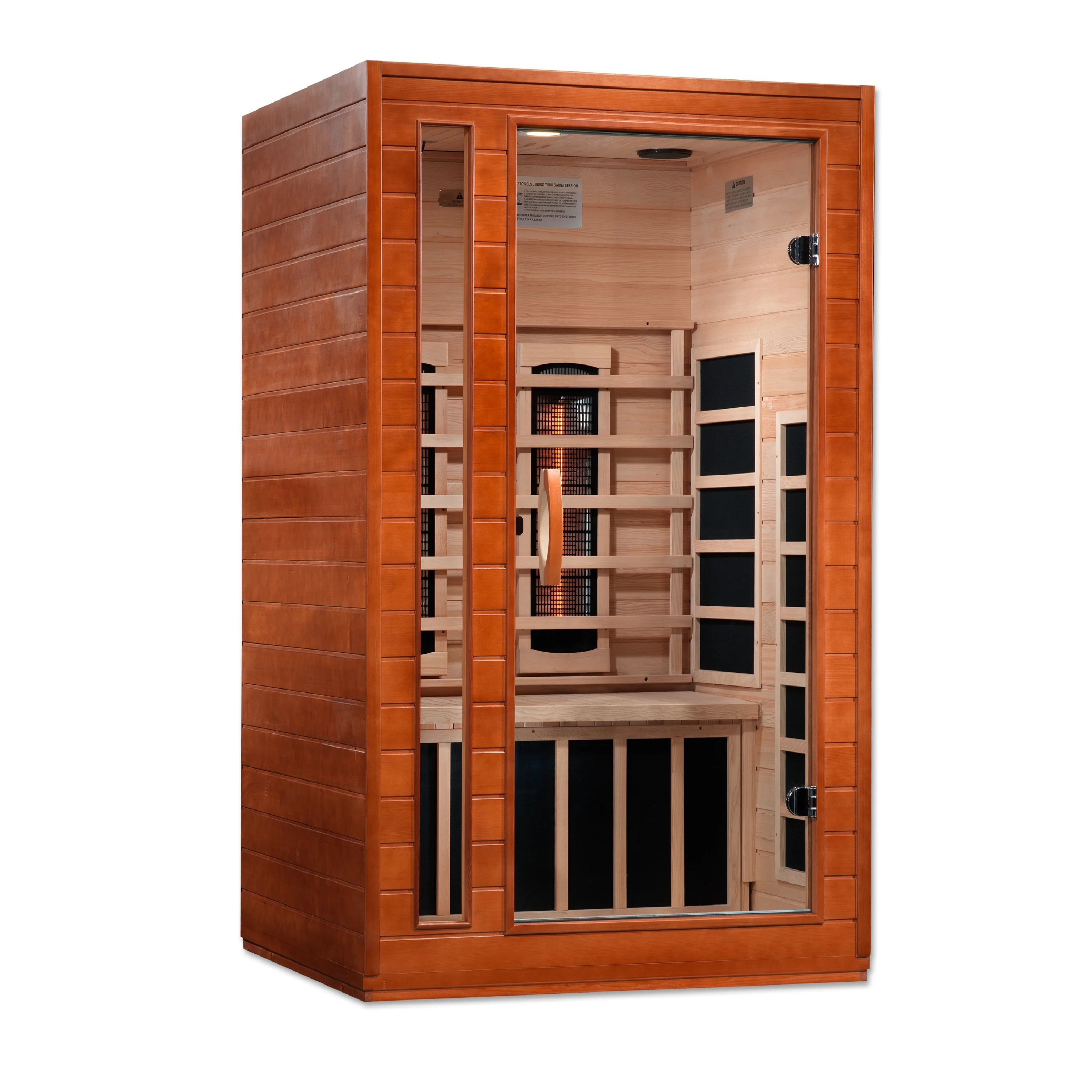 Goldene Designs, Golden Designs Cardoba Vollspektrum-Infrarotsauna, 2 Personen Kanadischer Schierling DYN-6203-02 FS