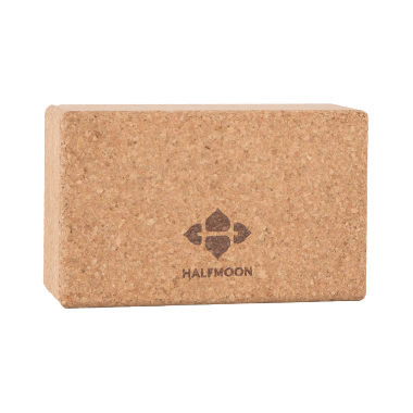 Halbmond, Halfmoon Kork Yoga-Block