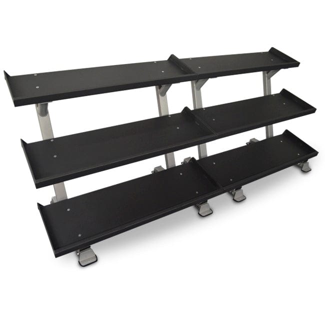 Fitness an Bord, Inflight 3 Tier 108" Mega Dumbbell Rack mit Kurzhanteln