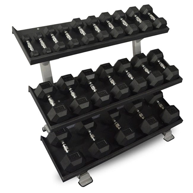 Fitness an Bord, Inflight 3 Tier 69" Tray Style Hantel Rack