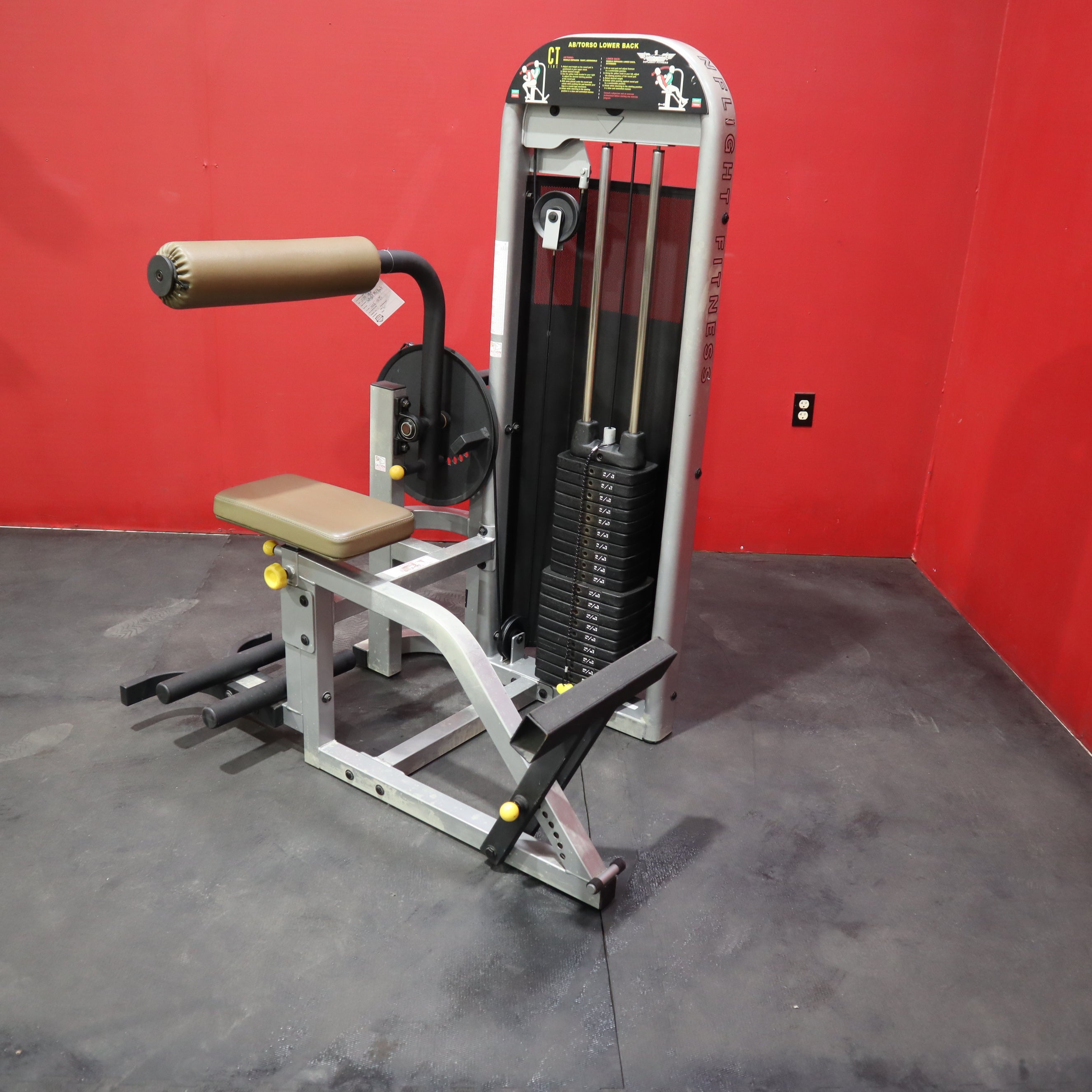 Fitness an Bord, Inflight CT Line Low Back/Ab Machine (gebraucht)