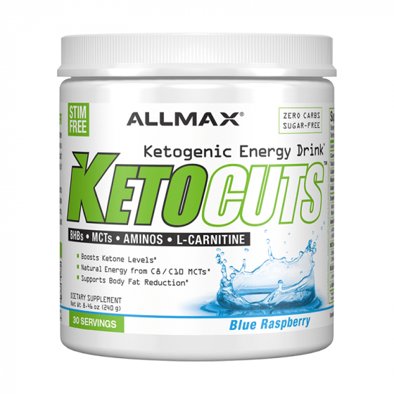 Allmax, Keto Cuts 30 Portionen Blaue Himbeere