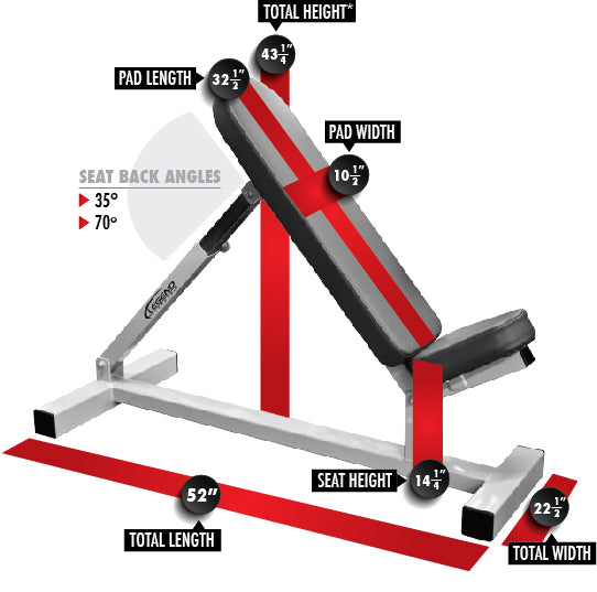 Legende Fitness, Legend Incline Utility Bench