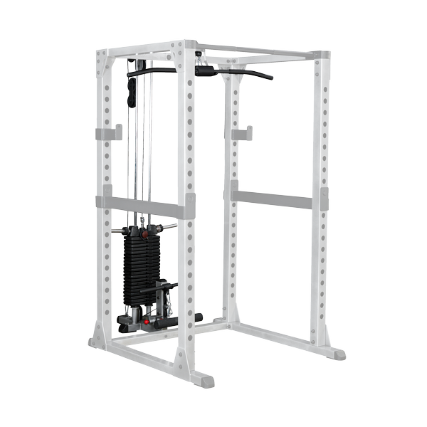 Body Solid, Lendenwirbelaufsatz für Pro Power Rack