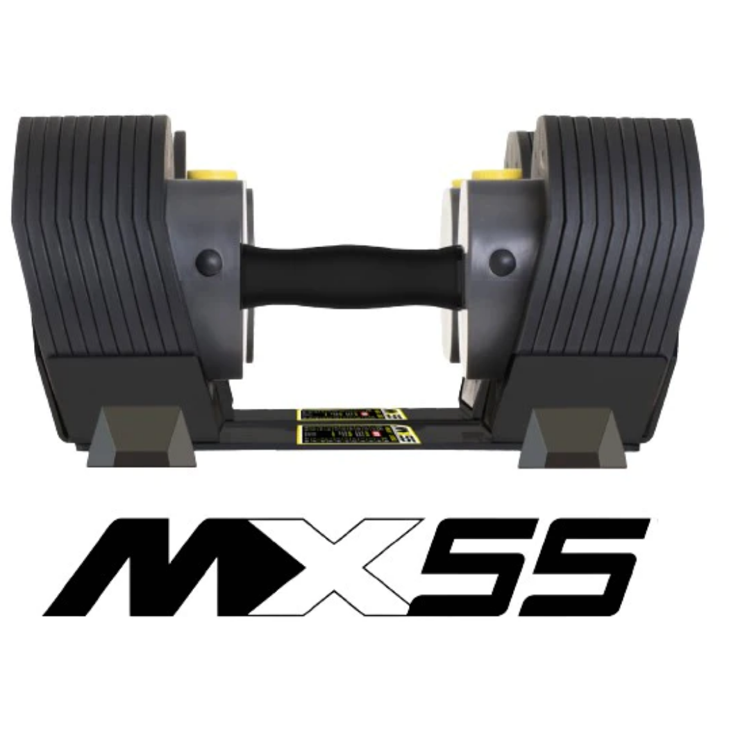 MX Fitness Versorgung, MX55 Rapid Change Einstellbare Kurzhanteln (10-55lbs) - Paar