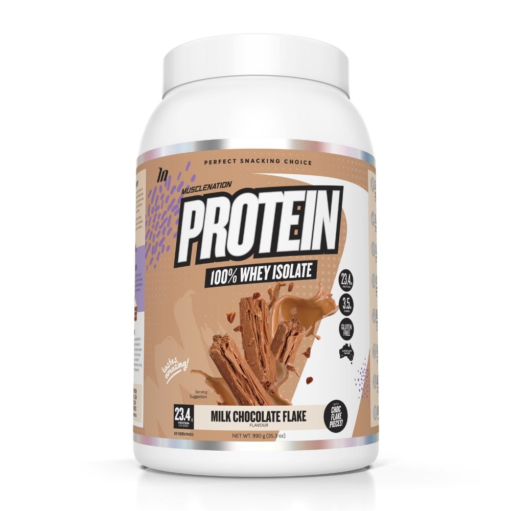 Muskeln Nation, Muscle Nation 100% Molkenprotein-Isolat