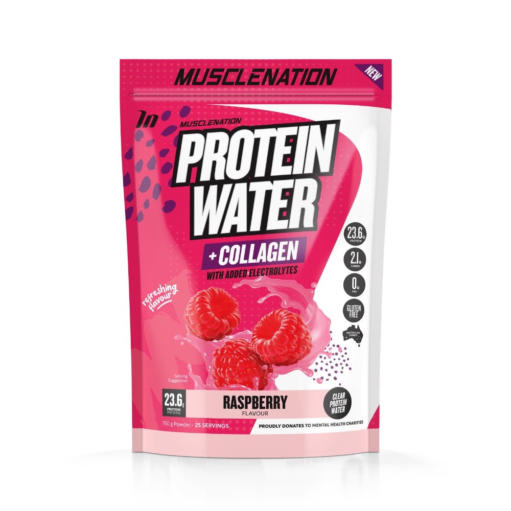 Muskeln Nation, Muscle Nation Proteinwasser + Kollagen