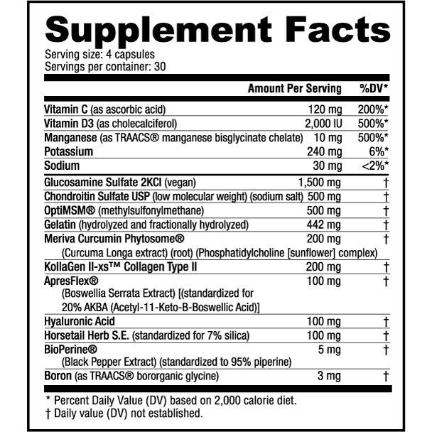 Nutrabio, Nutrabio Extreme Gelenkpflege