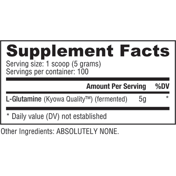 Nutrabio, Nutrabio Glutamin