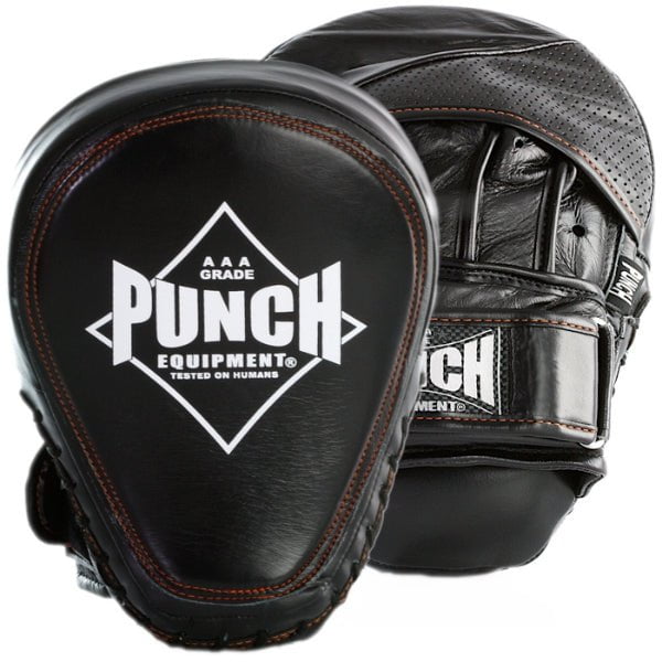 PUNCH-Ausrüstung, PUNCH Ausrüstung Black Diamond Classic Muay Thai Boxen Fokus Pads