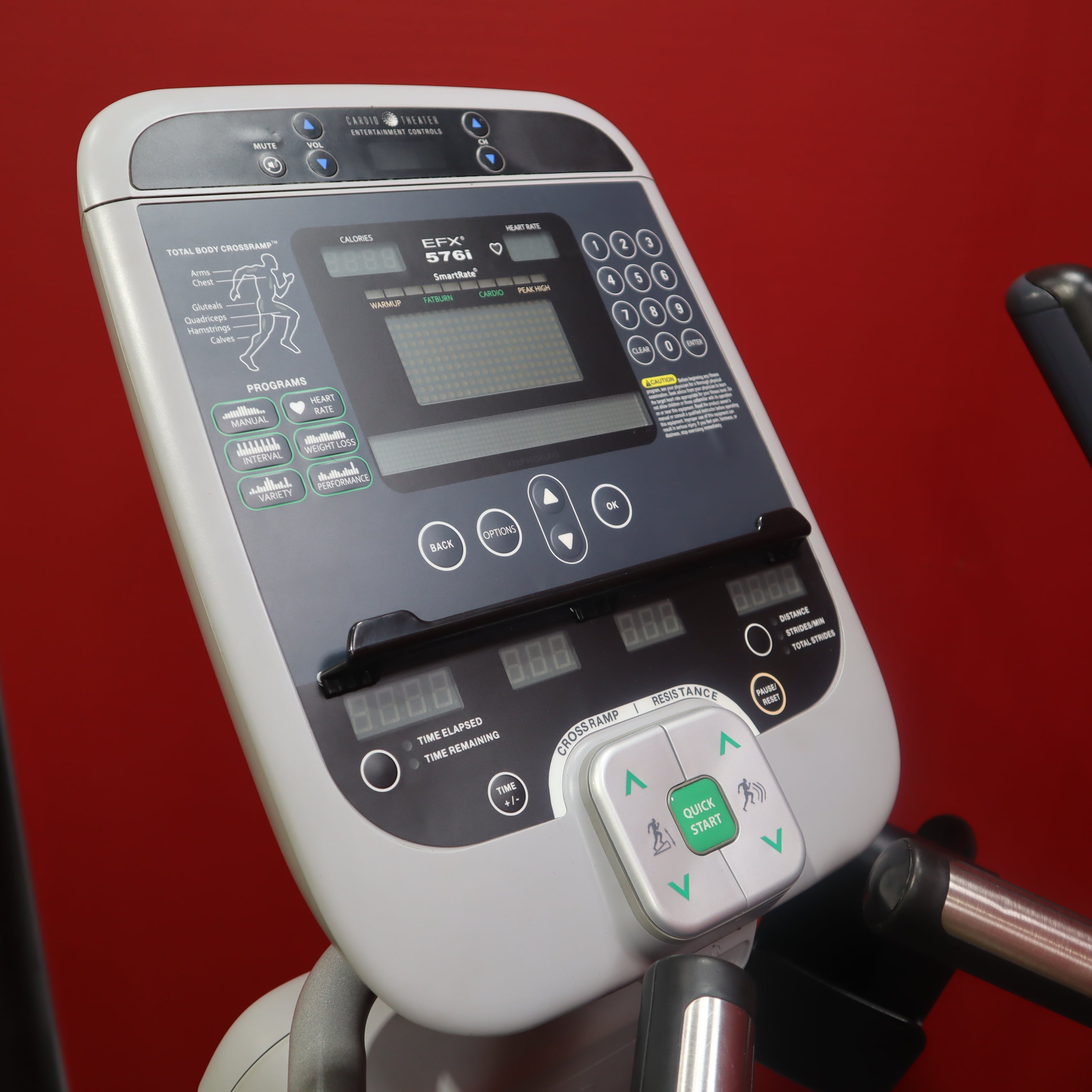 Precor, Precor EFX 576i Ganzkörper-Ellipsentrainer mit Erlebniskonsole (überholt)