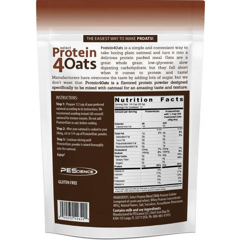 Sportwissenschaft, Protein 4 Hafer