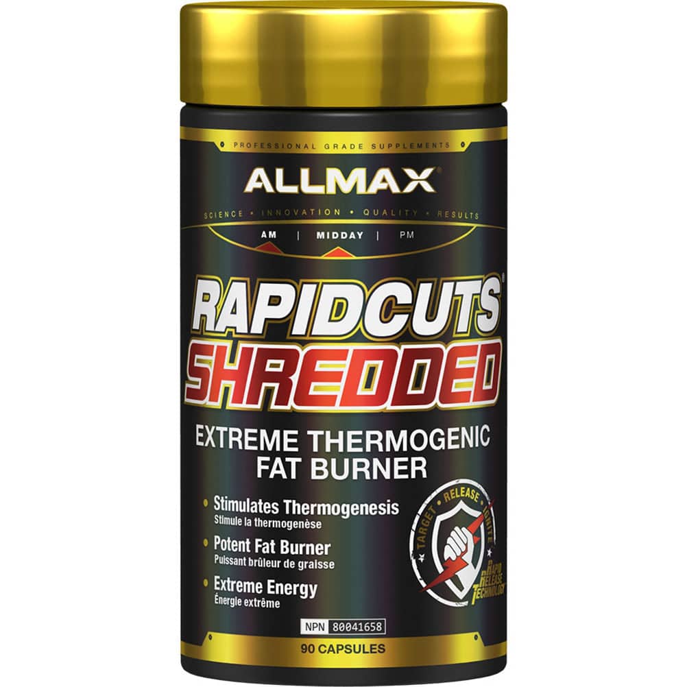 Allmax, Rapidcuts Shredded Extreme Thermogener Fettverbrenner