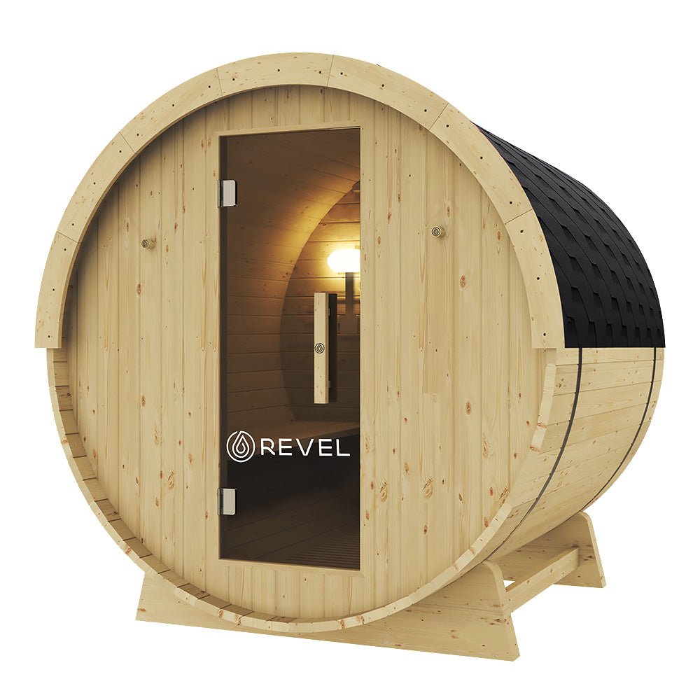 Revel Recovery, Revel Recovery Eden 6 Personen Traditionelle Fass-Sauna