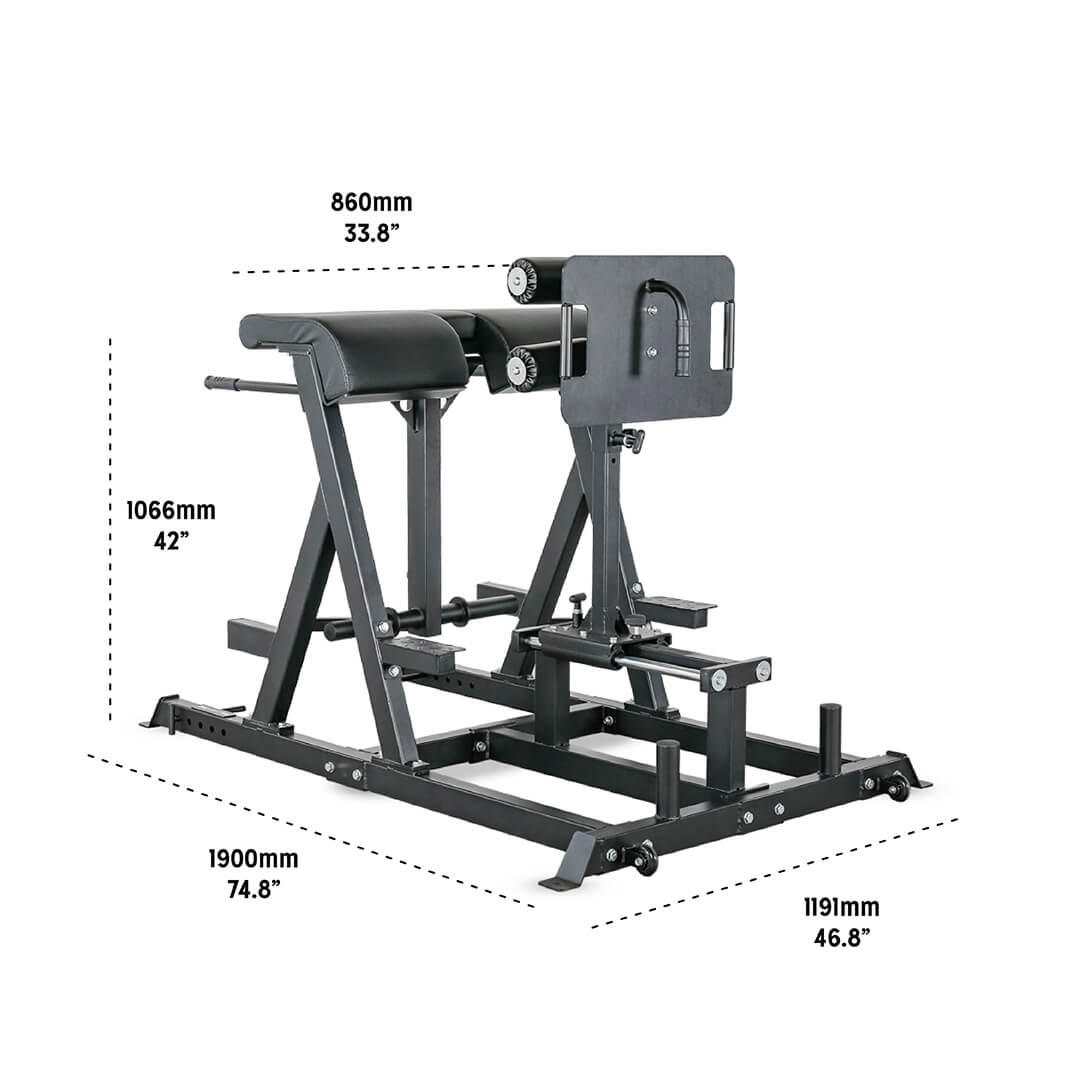 Glocken aus Stahl, Reverse Hammer 2.0 - 2 in 1 GHD und Reverse Back Extension