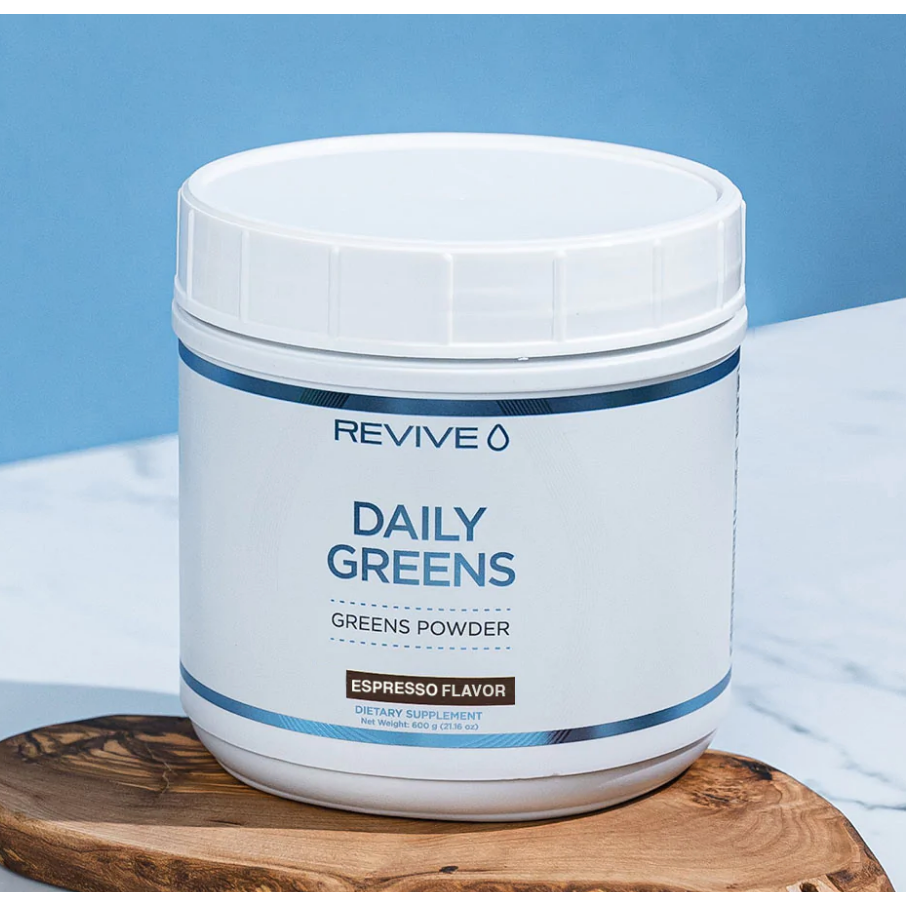 Sups wiederbeleben, Revive Daily Greens-Pulver