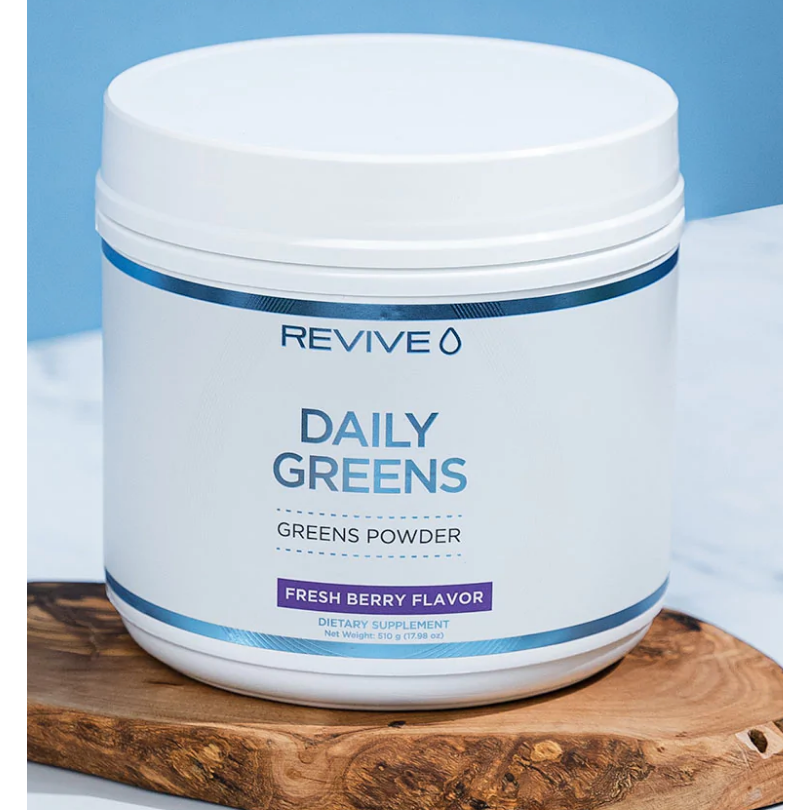 Sups wiederbeleben, Revive Daily Greens-Pulver