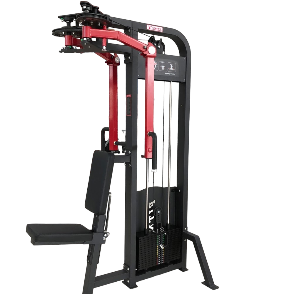 Sport- und Fitnessbörse, SFE Selectorized Pec Fly/Rear Delt Machine mit 250lb Gewichtsstapel