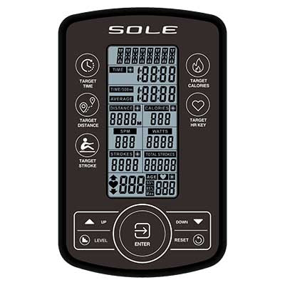 Sole Fitness, SOLE Fitness SRW250 Wasser-Rudergerät