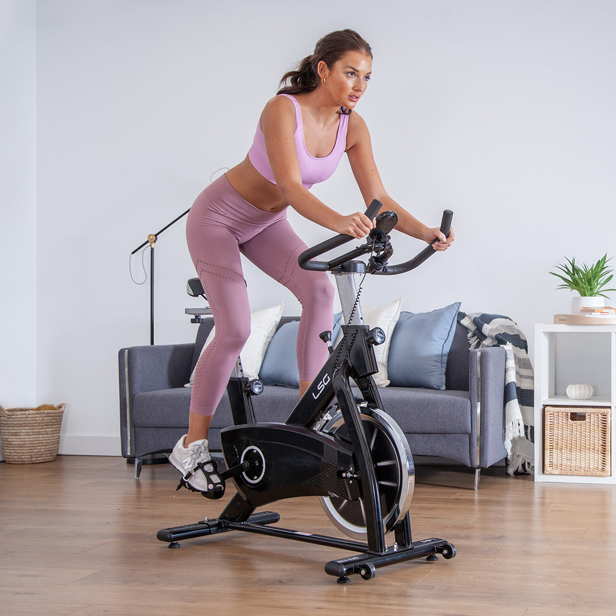 LSG Fitness, SPG-220 Spin Bike BONUS Telefonhalterung