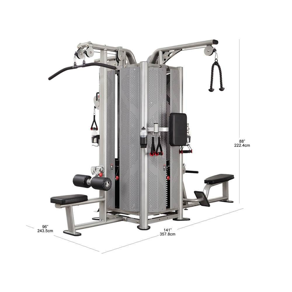 Steelflex Fitness, Steelflex JG4000S 4-Stack Commercial Jungle Gym