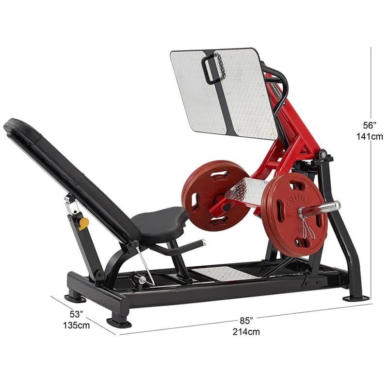 Steelflex Fitness, Steelflex PLLP Maschine für Beinpresse mit Plattenbeladung