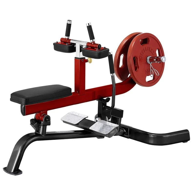 Steelflex Fitness, Steelflex PLSC Platte belastet sitzende Wadenmaschine