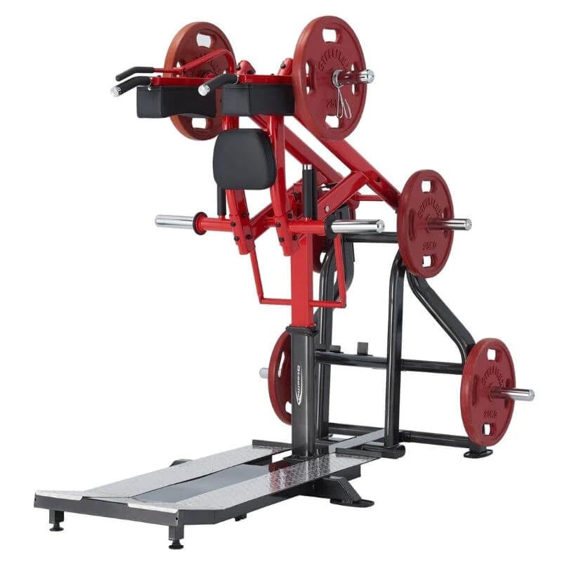 Steelflex Fitness, Steelflex PLSS Stehende Kniebeuge-Maschine mit Plattenbeladung