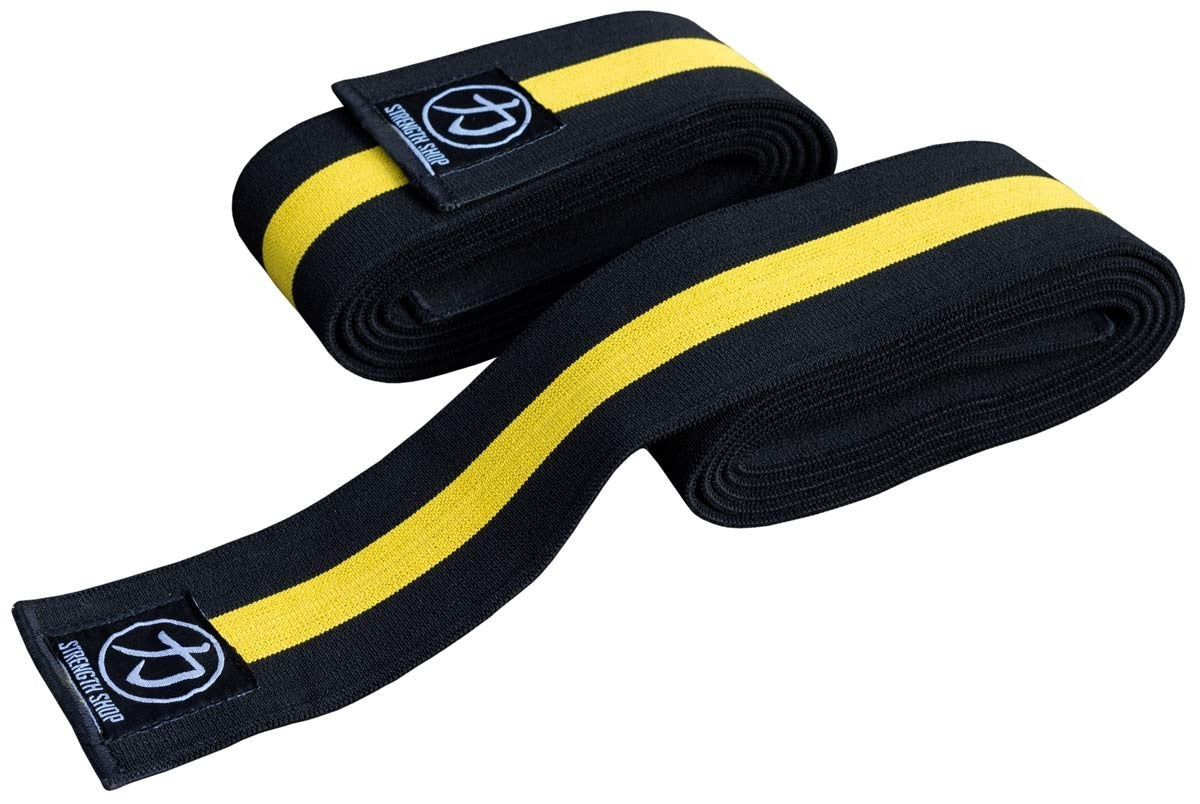 Stärke Shop USA, Strength Shop Stiff Knee Wraps - USPA-geprüft