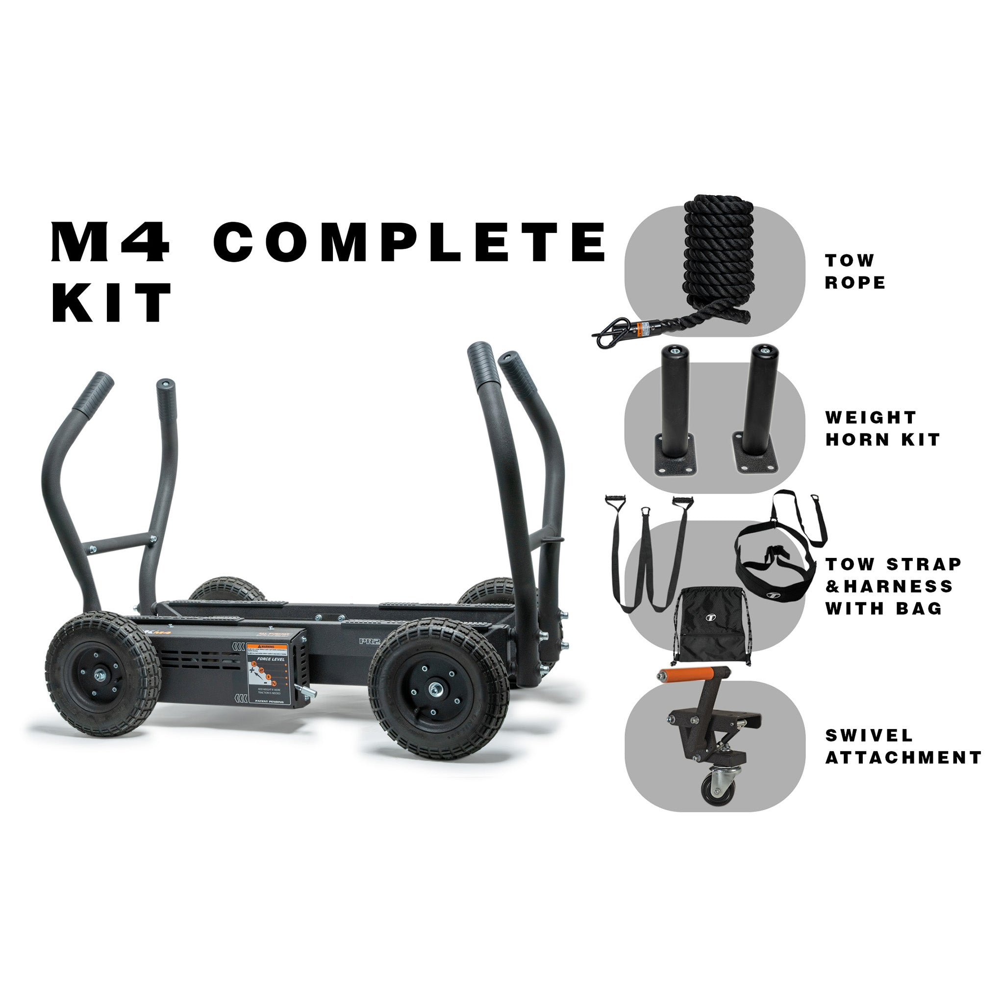 Torque Fitness - Gewerblich, TANK™ M4 Komplettpaket