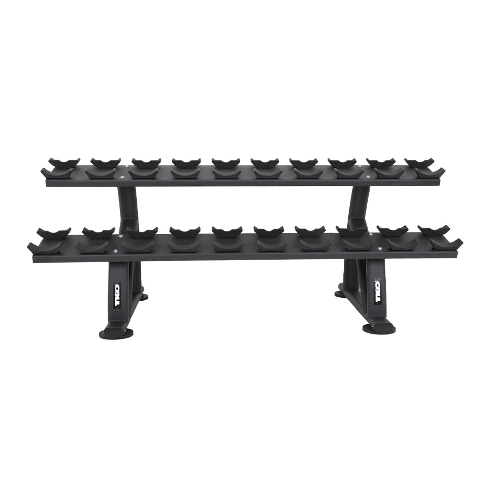 TKO Kraft und Leistung, TKO 10 Paar Saddle Hantel Rack 7051